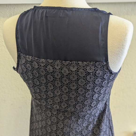 Boutique Blue Overlay Dress - Picture 3 of 4